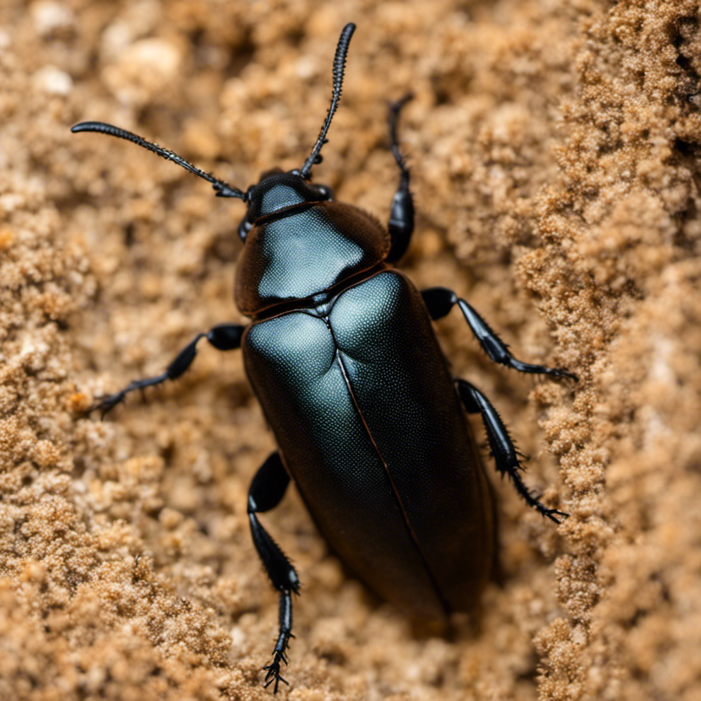beetles surviving winter's chill